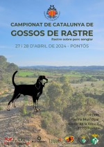 La localitat gironina de Pontós acollirà la 1a edició del Campionat de Catalunya de Gossos de Rastre sobre porc senglar